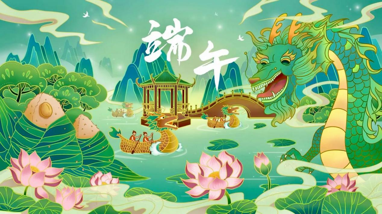 端午节特别活动——木质龙舟模型